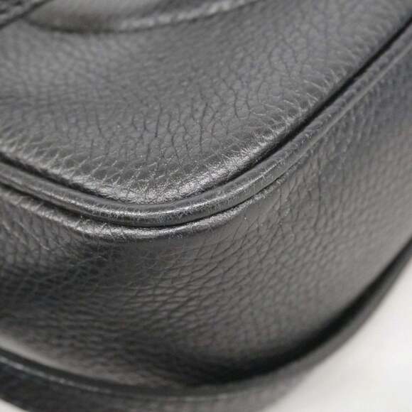 GUCCI Authentic Black Leather Shoulder Bag - Picture 6 of 13